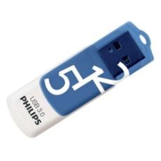 Εικόνα της Philips Vivid 512GB USB 3.0 White/Ocean Blue FM51FD001B/00