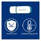 Εικόνα της Philips Snow 8GB USB 2.0 White/Spring Green FM08FD70B/00