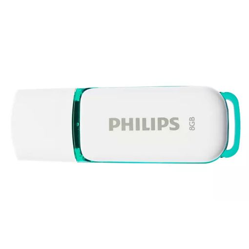 Εικόνα της Philips Snow 8GB USB 2.0 White/Spring Green FM08FD70B/00