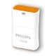 Εικόνα της Philips Pico 128GB USB 2.0 White/Orange FM12FD85B/00