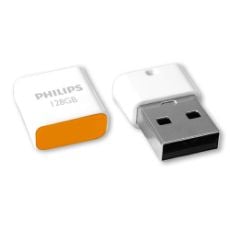 Εικόνα της Philips Pico 128GB USB 2.0 White/Orange FM12FD85B/00