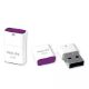 Εικόνα της Philips Pico 64GB USB 2.0 White/Magic Purple FM64FD85B/00