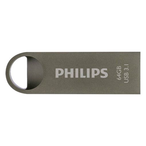 Εικόνα της Philips Moon 64GB USB 3.1 Space Grey FM64FD165B/00