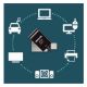 Εικόνα της Philips 2-in-1 64GB USB-A & USB-C 3.1 Black FM64DC152B/00