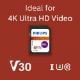 Εικόνα της Κάρτα Μνήμης SDXC Philips Ultra Pro 64GB Class 10 UHS-I U3 V30 FM64SD65B/00