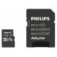 Εικόνα της Κάρτα Μνήμης MicroSDHC Philips Ultra Speed 32GB Class 10 UHS-I U1 V10 2-Pack + Adapter FM32MP45D/00