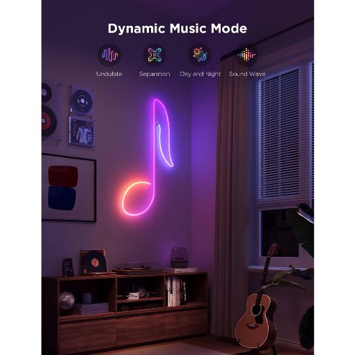 Εικόνα της Govee Neon Rope Light 2 RGBIC Wi-Fi + Bluetooth 3m White H61D3-W