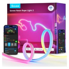 Εικόνα της Govee Neon Rope Light 2 RGBIC Wi-Fi + Bluetooth 3m White H61D3-W