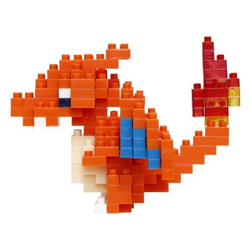 Εικόνα της Bandai Nanoblock: Pokemon - Charizard Building Block Φιγούρα NBPM008