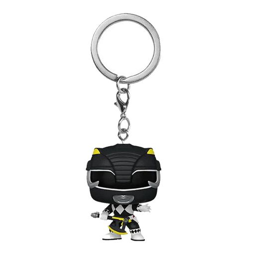 Εικόνα της Funko Pocket Pop! Power Rangers - Black Ranger Vinyl Figure Keychain