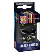 Εικόνα της Funko Pocket Pop! Power Rangers - Black Ranger Vinyl Figure Keychain