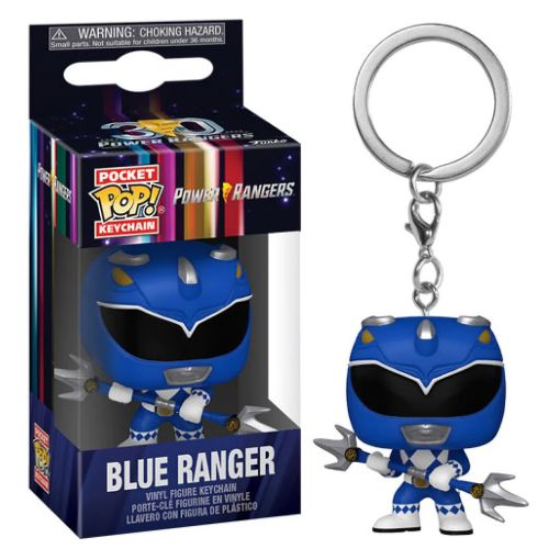 Εικόνα της Funko Pocket Pop! Power Rangers - Blue Ranger Vinyl Figure Keychain