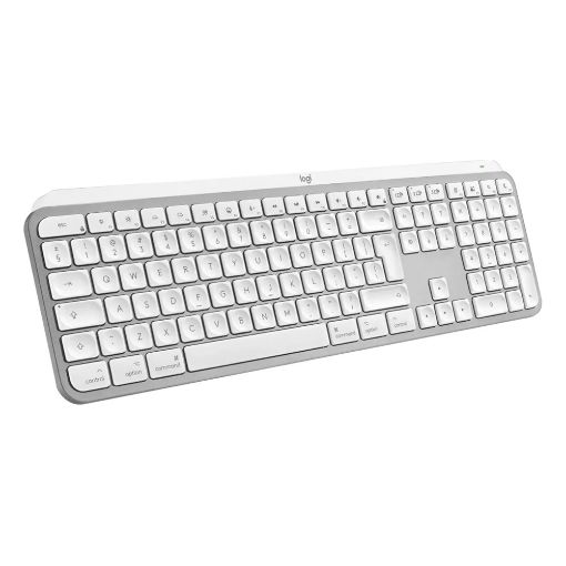 Εικόνα της Πληκτρολόγιο Logitech MX Keys S Bluetooth Illuminated for Mac Pale Grey US 920-011638