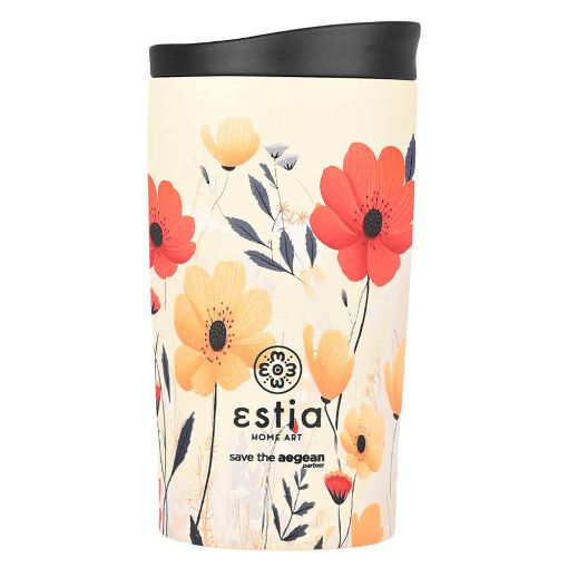 Εικόνα της Ποτήρι Θερμός Estia Travel Mug Save The Aegean 350ml Summer Reverie 01-25656