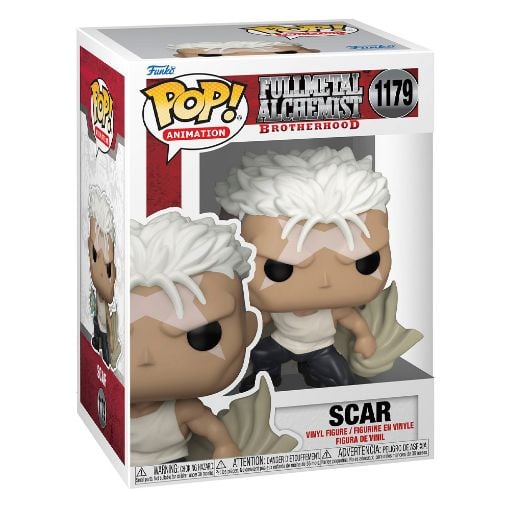 Εικόνα της Funko Pop! Animation: Fullmetal Alchemist Brotherhood - Scar #1179 Vinyl Figure