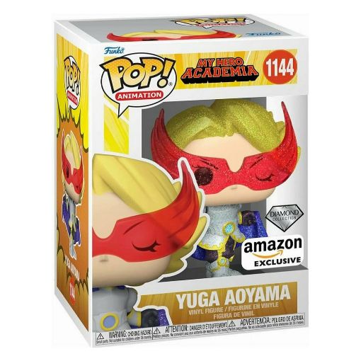 Εικόνα της Funko Pop! Animation: My Hero Academia S9 - Yuga Aoyama (Glitter) (Diamond Collection) (Amazon Exclusive) #1144 Vinyl Figure