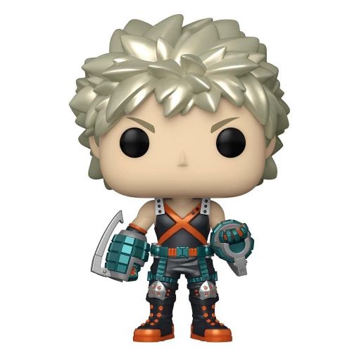Εικόνα της Funko Pop! Tee (Adult): My Hero Academia - Katsuki Bakugo (Metallic) (Special Edition) Vinyl Figure and T-Shirt (M)