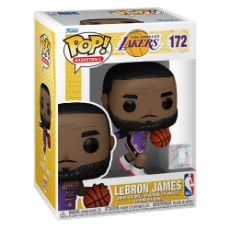 Εικόνα της Funko Pop! Basketball: NBA Los Angeles Lakers - LeBron James #172 Vinyl Figure
