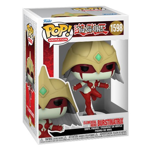 Εικόνα της Funko Pop! Animation: Yu-Gi-Oh! - Elemental Hero Burstinatrix #1598 Vinyl Figure