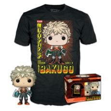 Εικόνα της Funko Pop! Tee (Adult): My Hero Academia - Katsuki Bakugo (Metallic) (Special Edition) Vinyl Figure T-Shirt (XL)