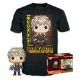 Εικόνα της Funko Pop! Tee (Adult): My Hero Academia - Katsuki Bakugo (Metallic) (Special Edition) Vinyl Figure T-Shirt (XL)