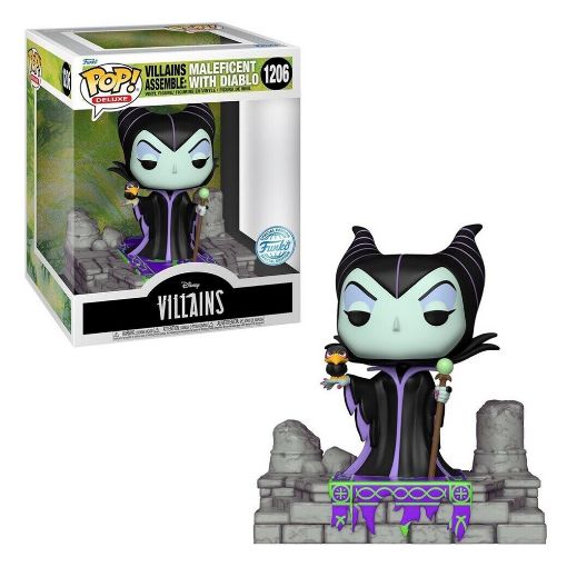 Εικόνα της Funko Pop! Deluxe: Disney Villains - Assemble Maleficent with Diablo (Special Edition) #1206 Vinyl Figure
