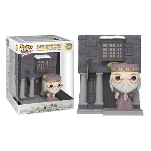 Εικόνα της Funko Pop! Deluxe: Harry Potter Chamber of Secrets Anniversary 20th - Albus Dumbledore with Hogs Head Inn #154 Vinyl Figure
