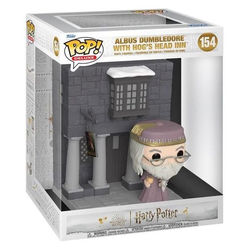 Εικόνα της Funko Pop! Deluxe: Harry Potter Chamber of Secrets Anniversary 20th - Albus Dumbledore with Hogs Head Inn #154 Vinyl Figure