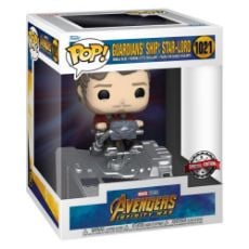 Εικόνα της Funko Pop! Deluxe: Marvel Avengers Infinity War - Guardians Ship: Star-Lord (Special Edition) #1021 Bobble-Head Vinyl Figure