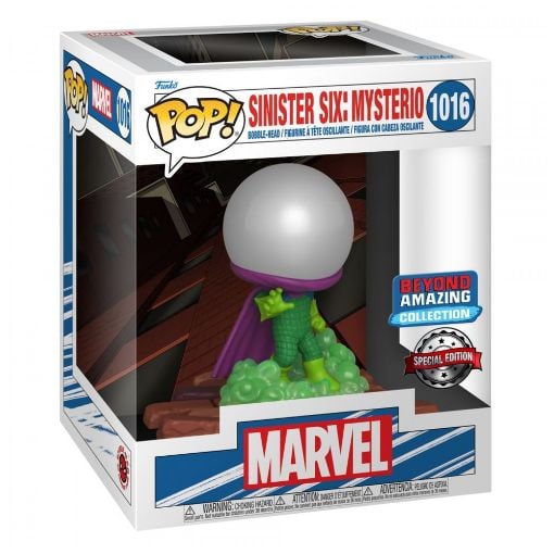 Εικόνα της Funko Pop! Deluxe: Marvel Sinister Six: Mysterio (Amazon Exclusive) #1016 Bobble-Head Vinyl Figure