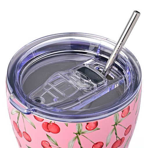 Εικόνα της Ποτήρι Θερμός Estia Coffee Mug Save The Aegean 350ml Cherry Rose 01-16876