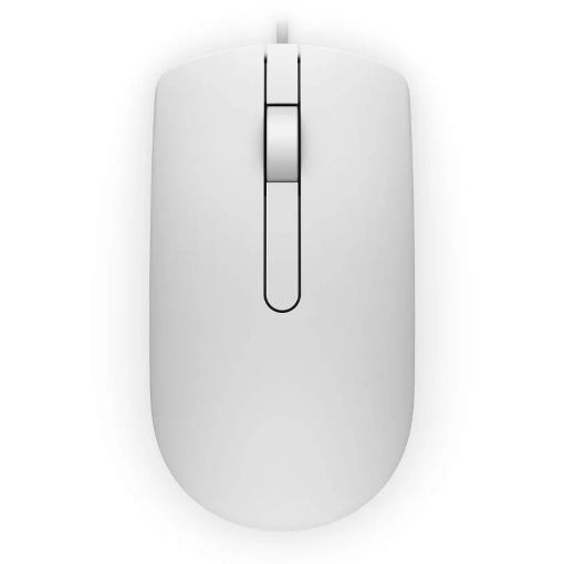 Εικόνα της Ποντίκι Dell MS116 Optical Wired White 570-AAIP