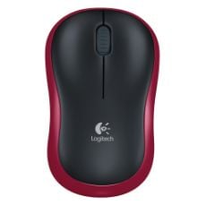 Εικόνα της Ποντίκι Logitech M185 Wireless Red 910-002237