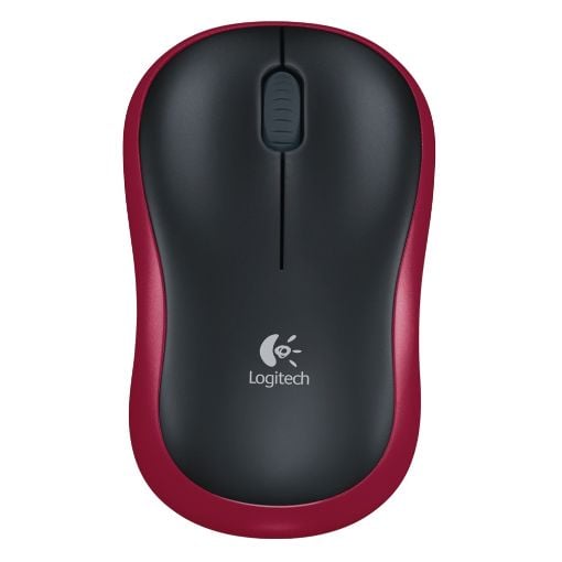 Εικόνα της Ποντίκι Logitech M185 Wireless Red 910-002237