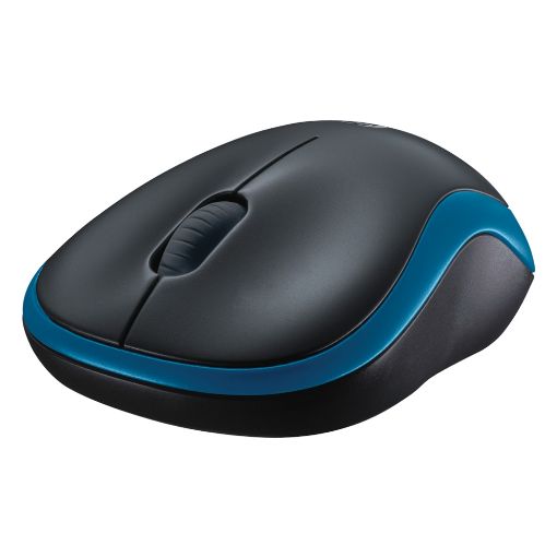 Εικόνα της Ποντίκι Logitech M185 Wireless Black-Blue 910-002236