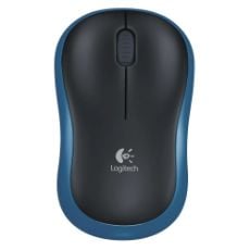 Εικόνα της Ποντίκι Logitech M185 Wireless Black-Blue 910-002236
