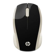 Εικόνα της Ποντίκι HP 200 Wireless Black - Silk Gold 2HU83AA