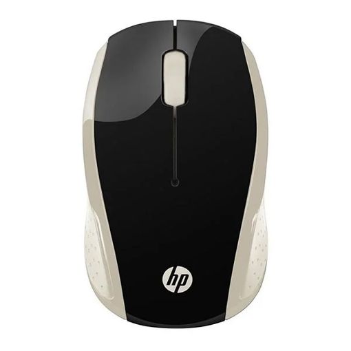 Εικόνα της Ποντίκι HP 200 Wireless Black - Silk Gold 2HU83AA