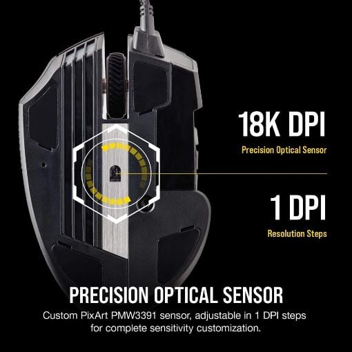 Εικόνα της Ποντίκι Corsair Scimitar RGB Elite Black CH-9304211-EU