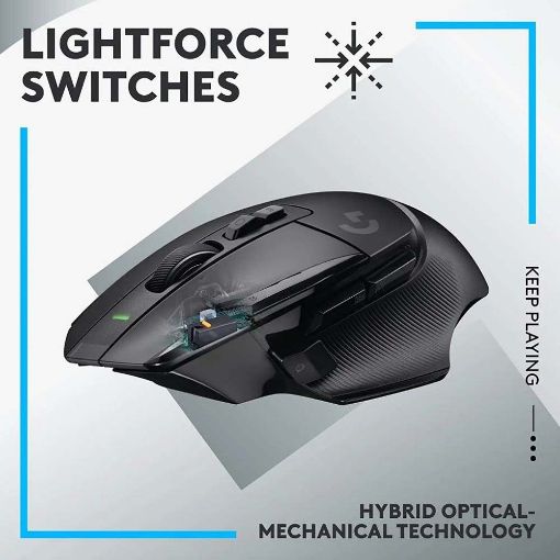 Εικόνα της Ποντίκι Logitech G502 X LightSpeed Black 910-006181