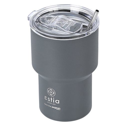 Εικόνα της Ποτήρι Θερμός Estia Mug Lite Save The Aegean 400ml Fjord Grey 01-18467