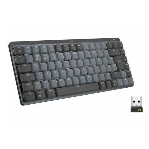 Εικόνα της Πληκτρολόγιο Logitech MX Mechanical Mini Bluetooth Graphite (US) 920-010780
