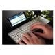 Εικόνα της Πληκτρολόγιο MediaRange Foldable Bluetooth Silver MROS133-GR