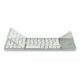 Εικόνα της Πληκτρολόγιο MediaRange Foldable Bluetooth Silver MROS133-GR