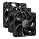 Εικόνα της Case Fan Corsair iCUE Link RX120 120mm PWM Triple Starter Kit Black (3-Pack) CO-9051010-WW