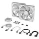 Εικόνα της Case Fan Corsair iCUE Link RX140 RGB 140mm PWM Twin Starter Kit White (2-Pack) CO-9051024-WW