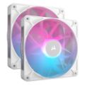 Εικόνα της Case Fan Corsair iCUE Link RX140 RGB 140mm PWM Twin Starter Kit White (2-Pack) CO-9051024-WW