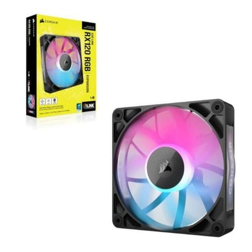 Εικόνα της Case Fan Corsair iCUE Link RX120 RGB 120mm PWM Black CO-9051017-WW