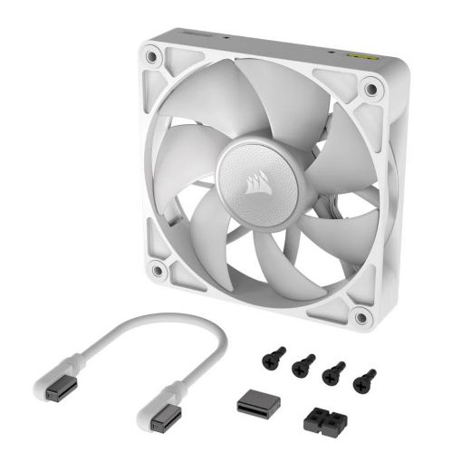 Εικόνα της Case Fan Corsair iCUE Link RX120 RGB 120mm PWM White CO-9051021-WW