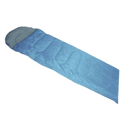 Εικόνα της Sleeping Bag Campus Fox II Γαλάζιο Με Μαξιλάρι 210-8116-5